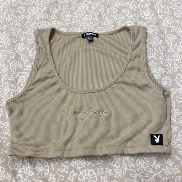 ‼️SOLD‼️embroidered Playboy top - Picture 1 of 4